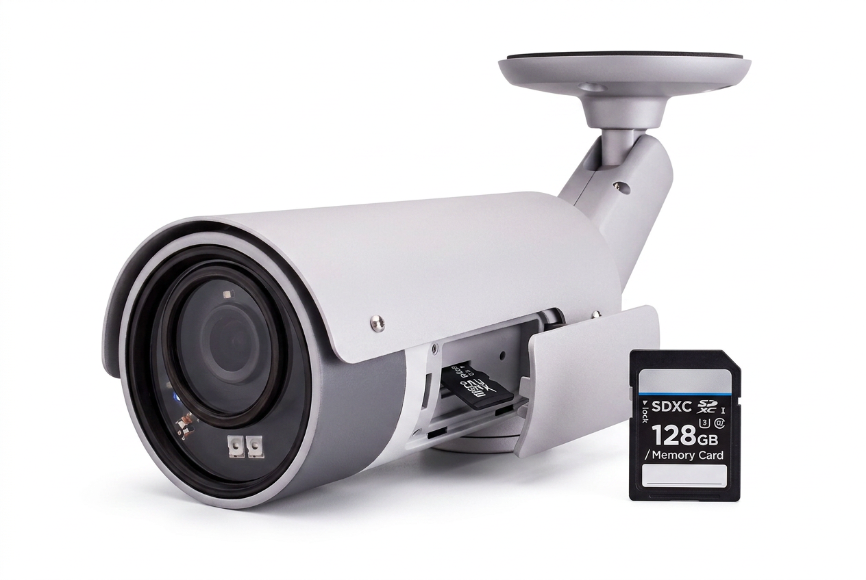 レコーダー不要 カメラ単体で録画可能